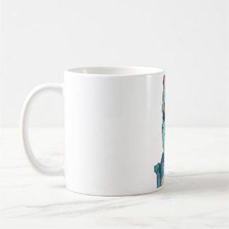 anime meisje in een kikker hoodie koffiemok