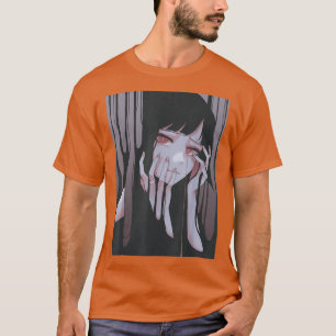 Anime meisje Kawaii Waifu Aesthetic Japanse Manga  T-shirt
