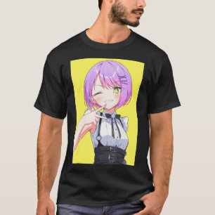 Anime Meisje Kawaii Waifu Esthetiek Japans Manga O T-shirt