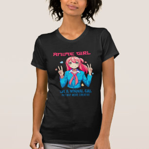 Anime Meisje Manga Japans Meisjes Tiener T-shirt