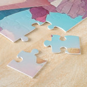 Anime Meisje met Cupcake Whimsical Legpuzzel (Zijkant)