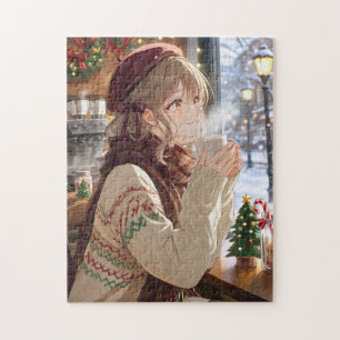 Anime Meisje Puzzel