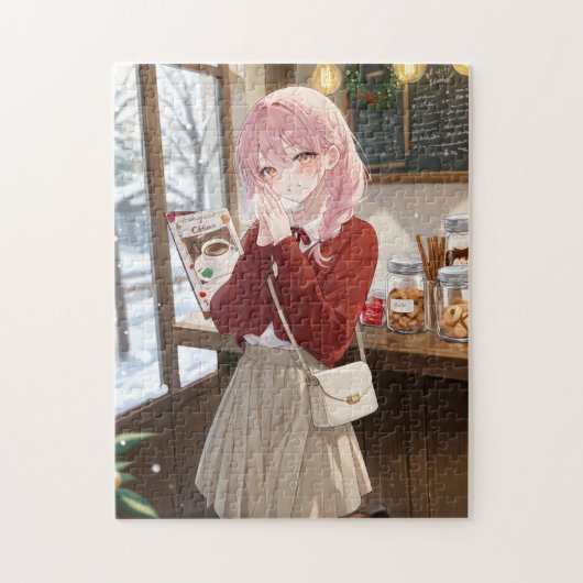 Anime Meisje Puzzel (Verticaal)