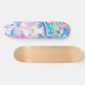 Anime Meisje Remix Schaats Deck Skateboard (Horizontaal)