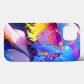 Anime Meisje Sterren Case-Mate iPhone Case (Achterkant (horizontaal))