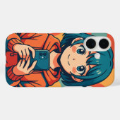 anime meisjes. Case-Mate iPhone case (Achterkant (horizontaal))