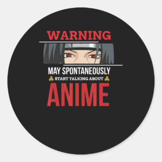 Anime Merch Anime Otaku Anime Cosplay Anime Ronde Sticker