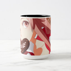 Anime-Mok Tweekleurige Koffiemok