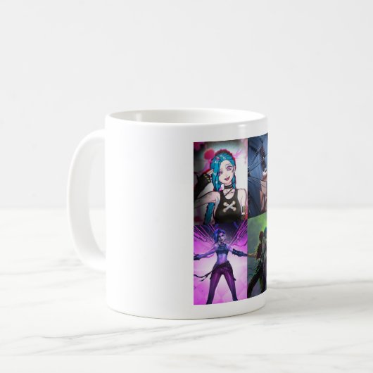 Anime Mug - Jinx  (Devant gauche)