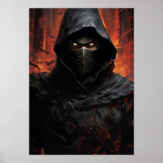 Anime Ninja: Schaduwen van de Silent Blade Poster (Voorkant)