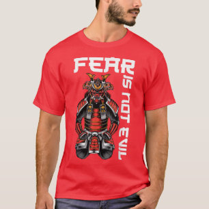 Anime Ninjas - Angst is niet slecht - Samurai's -  T-shirt