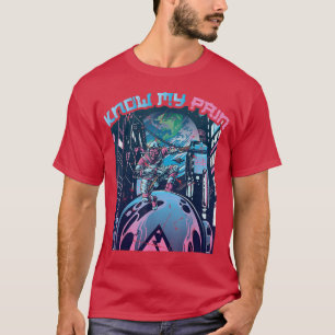 Anime Ninjas - Know My Pain - Samurais - Manga - O T-shirt