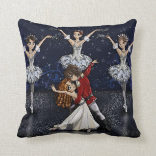 Anime Nutcracker Snowflakes Pillow Kussen