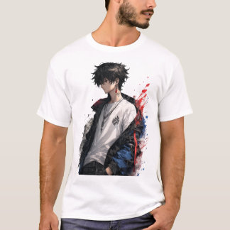 Anime Ogen "IK ZIE JE" Witte T-Shirt | Origineel A