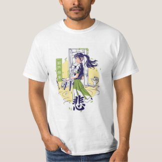 Anime ontwerp voor jonge generatie t-shirt