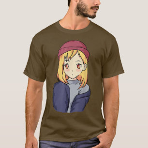 Anime Otaku Girl - Autumn - Japan Culture Art - Ae T-shirt