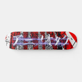 Anime Otaku Red burst Skateboard (Horizontaal)