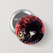 Anime Peace Grunge Ronde Button 5,7 Cm (Voorkant /achterkant)