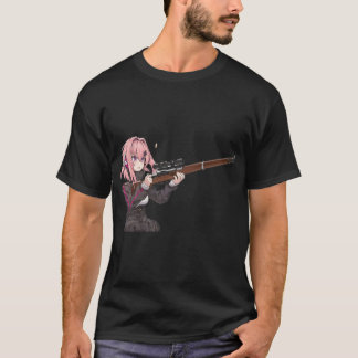 anime pistool t-shirt