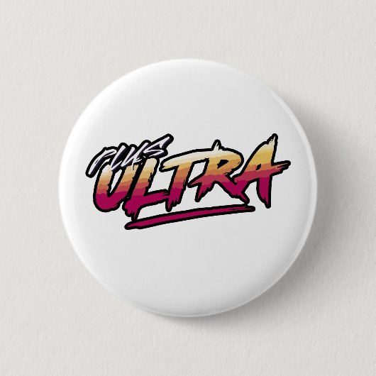 Anime Plus Ultra Ronde Button 5,7 Cm (Voorkant)
