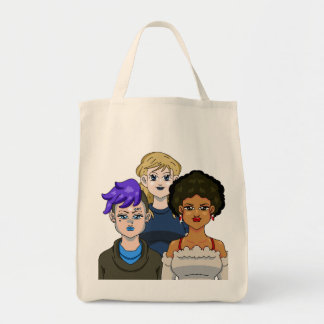 Anime Portrait Women Beauty Pretty Cute Adorable Tote Bag