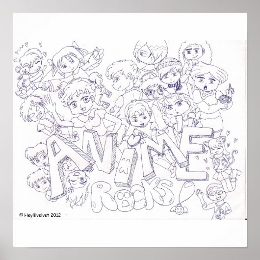 Anime Poster (Voorkant)