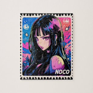 anime postzegel legpuzzel