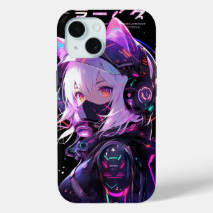 Anime Premium iPhone®-Hoesje   Anime Meisje SciFi