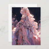 Anime Prinses Fantasy Kunst Briefkaart (Voorkant / Achterkant)