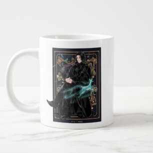Anime Professor Severus Snape Zittend Extra Grote Beker