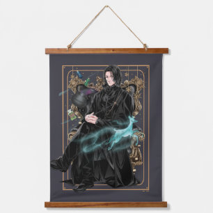 Anime Professor Severus Snape Zittend Hangend Wandkleed