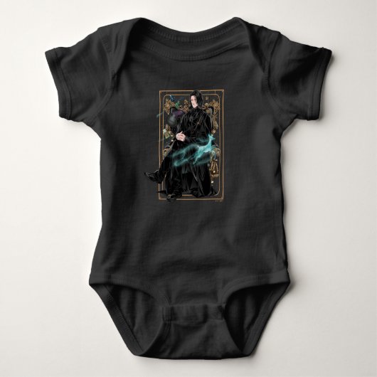 Anime Professor Severus Snape Zittend Romper (Voorkant)