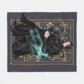Anime Professor Severus Sneep gaat zitten Fleece Deken (Voorkant (Horizontaal))