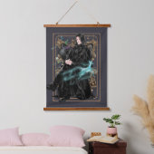 Anime Professor Severus Sneep gaat zitten Hangend Wandkleed (Slaapkamer)