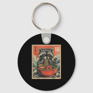 Anime Raccoon Ramen Japanese Funny Kawaii Gift Man Sleutelhanger