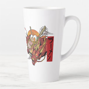 Anime RAMEN DRAGON Tiener Foodie Graphics Manga Latte Mok
