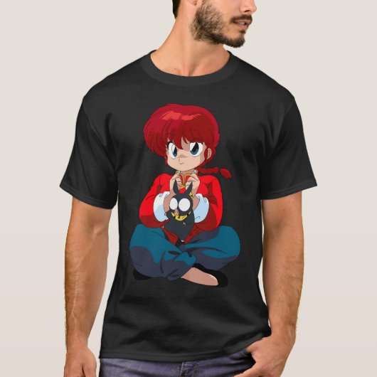Anime Retro Ranma T-shirt (Voorkant)