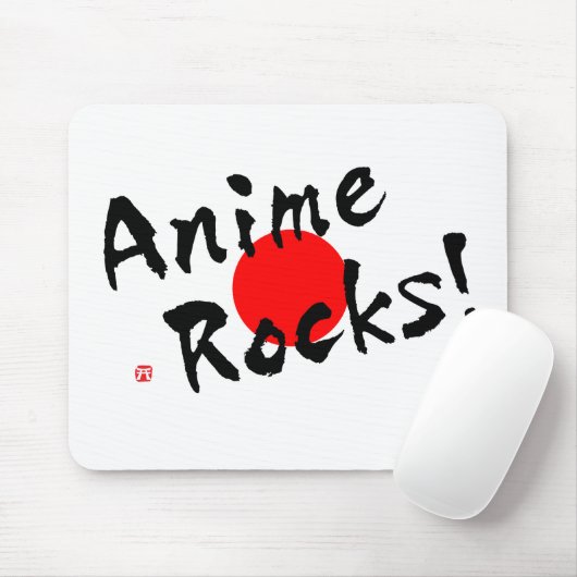 Anime Rocks! Muismat (Met muis)