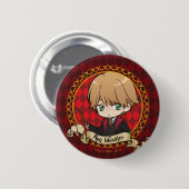 Anime Ron Weasley Ronde Button 5,7 Cm (Voorkant /achterkant)