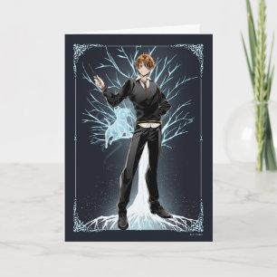 Anime Ron Weasley's Patronus terriër van Jack Russ Kaart