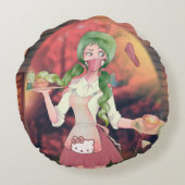 anime rond kussen (Achterkant)