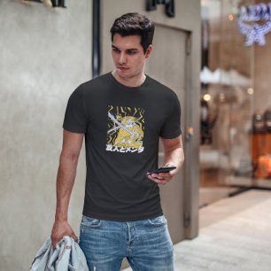 Anime Samurai Girl T-shirt