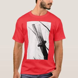 Anime Samurai Katana Manga Aesthetische Japanse ot T-shirt