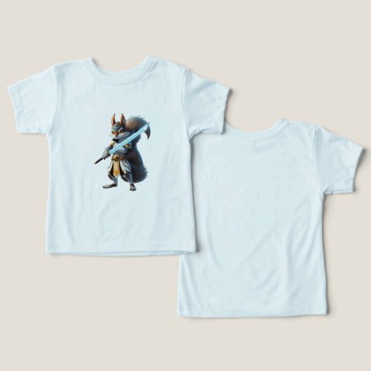 Anime Samurai Squirrel Warrier (Design Recto & Verso)