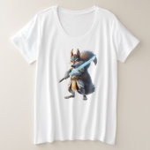 Anime Samurai Squirrel Warrier (Design devant)