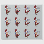 Anime Santa Wrapping Paper Cadeaupapier (Vlak)