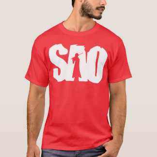 Anime SAO Sword Art Online meisje T-shirt