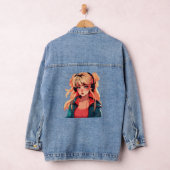 Anime Serenade: Turquoise Melodie Denim Jacket (Hangar)