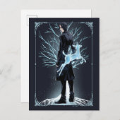 Anime Severus Sneep's Doe Patronus Briefkaart (Voorkant / Achterkant)