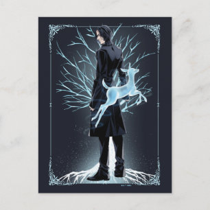 Anime Severus Sneep's Doe Patronus Briefkaart
